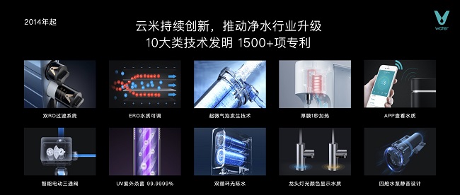 《AWE2024：云米发布硬核新品，AI昆仑矿泉净水机重新定义健康水》